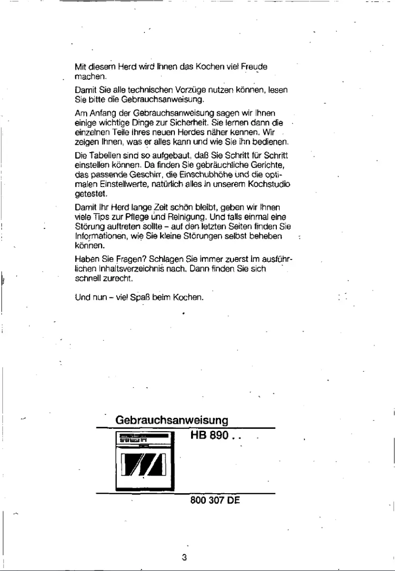 Página nº 1 - Manual de usuario Siemens HB89050