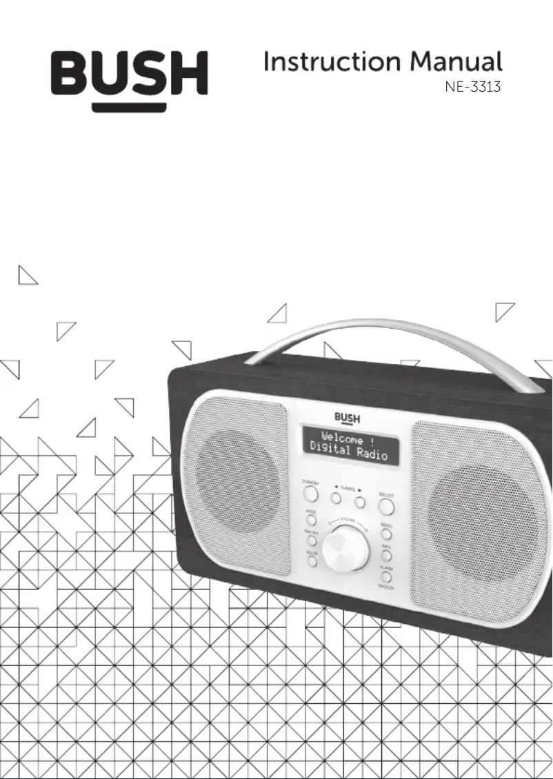 Imagen de la primera página del manual del dispositivo NE-3313