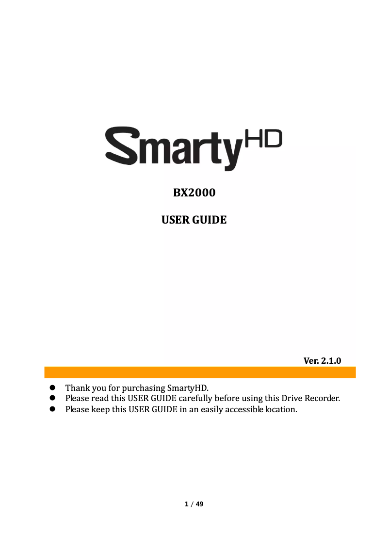 Página 1 del manual Manual de usuario D-Teg Smarty HD BX2000