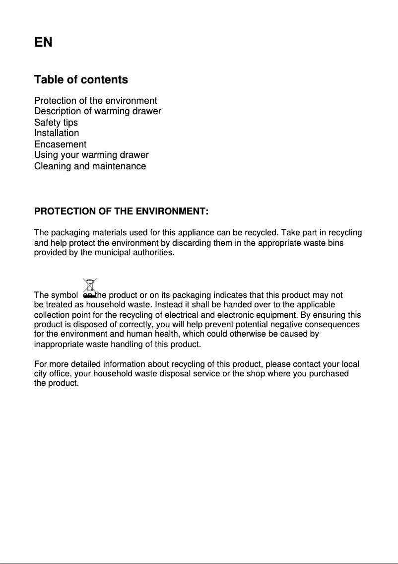 Página 1 del manual Manual de usuario Gorenje UWD1400