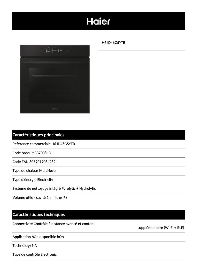 Imagen de la primera página del manual del dispositivo H6 ID46G5YTB