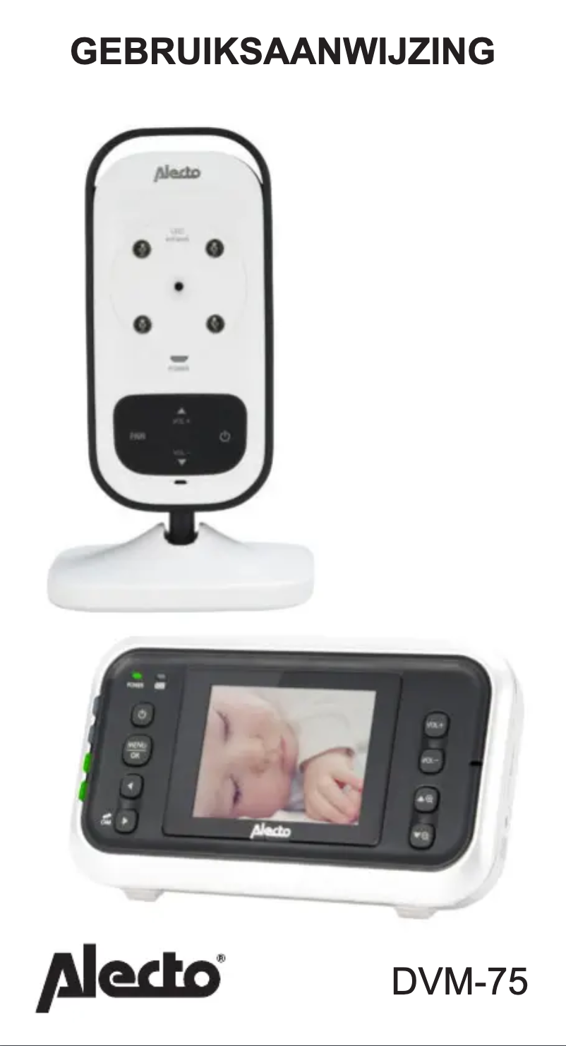 Página 1 del manual Manual de usuario Alecto DVM-75