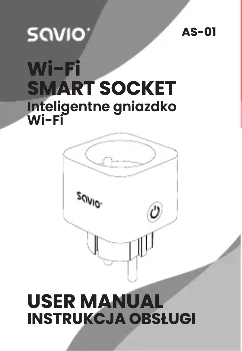 Página 1 del manual Manual de usuario Savio AS-01