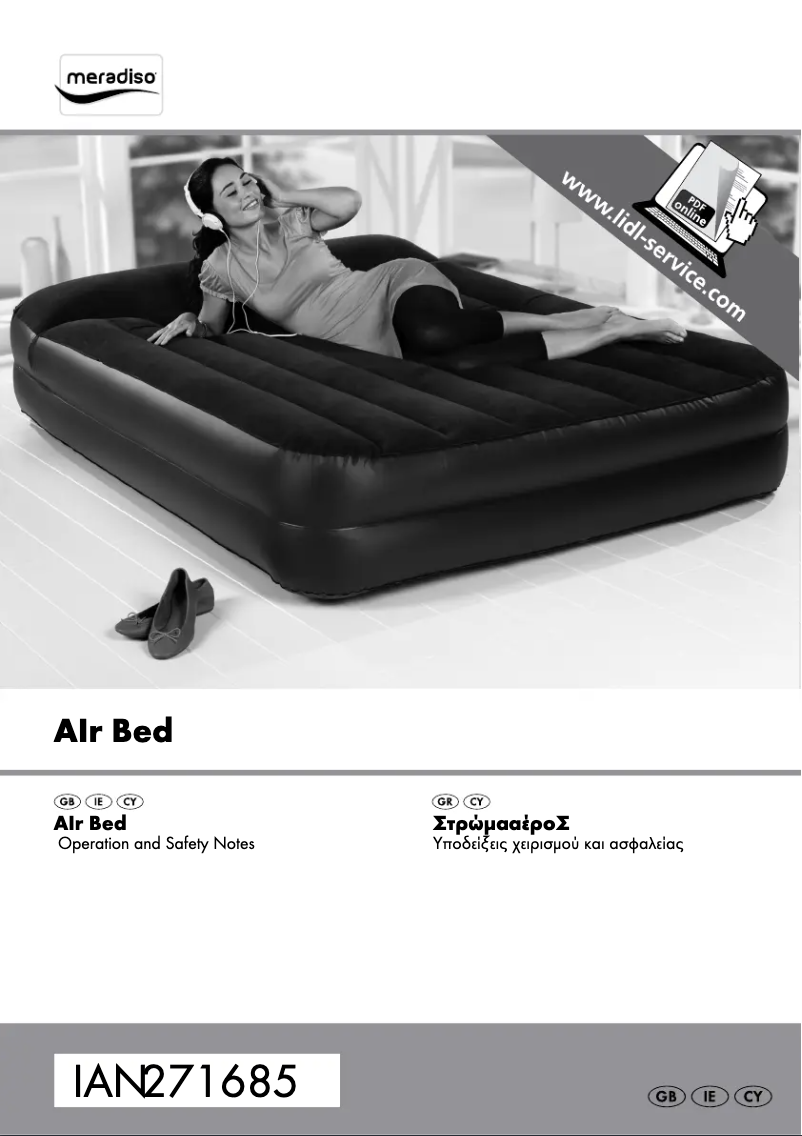 Imagen de la primera página del manual del dispositivo IAN 271685