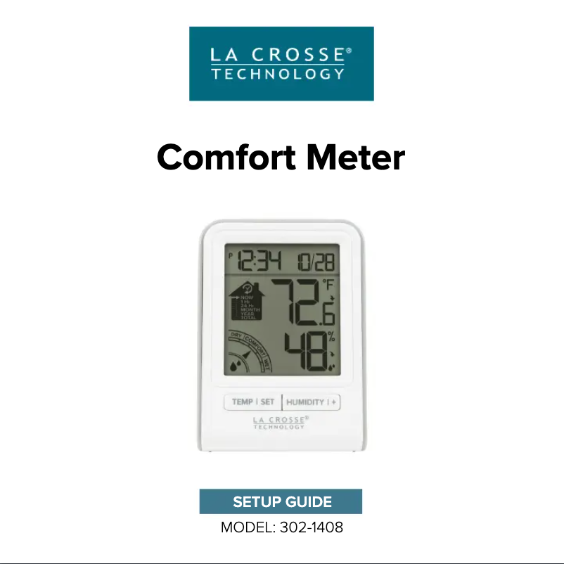 Imagen de la primera página del manual del dispositivo 302-1409BW-W