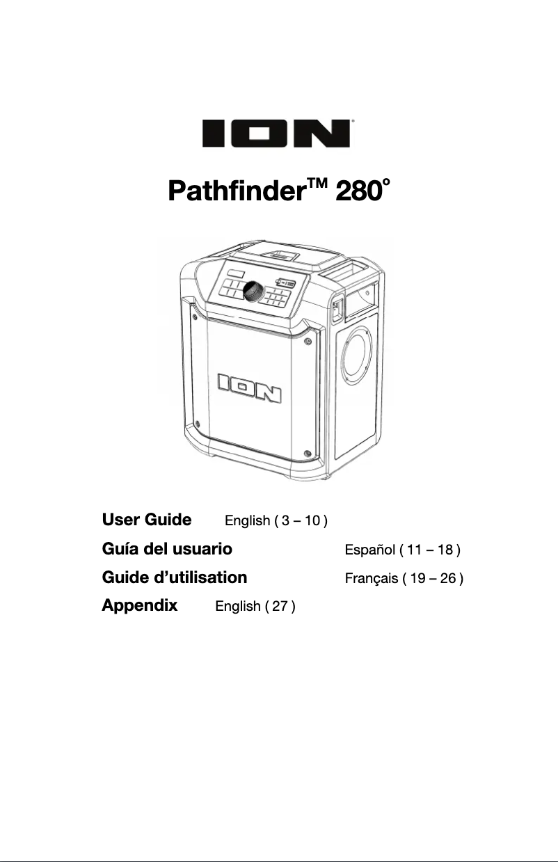 Imagen de la primera página del manual del dispositivo Pathfinder 280