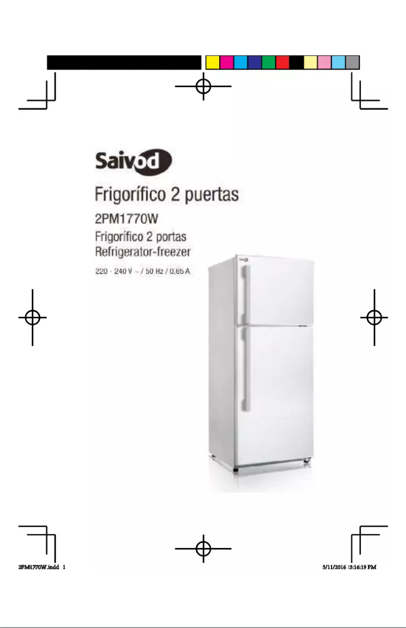 Imagen de la primera página del manual del dispositivo 2PM 1770W