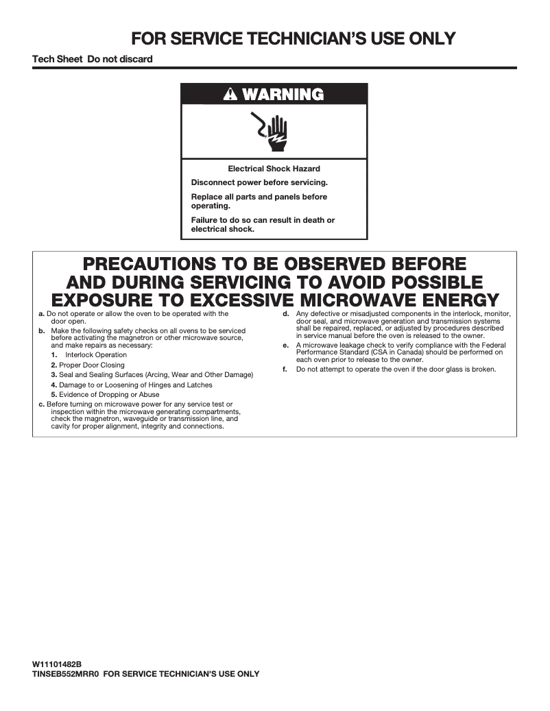 Página 1 del manual Ficha técnica KitchenAid KMBD104GSS