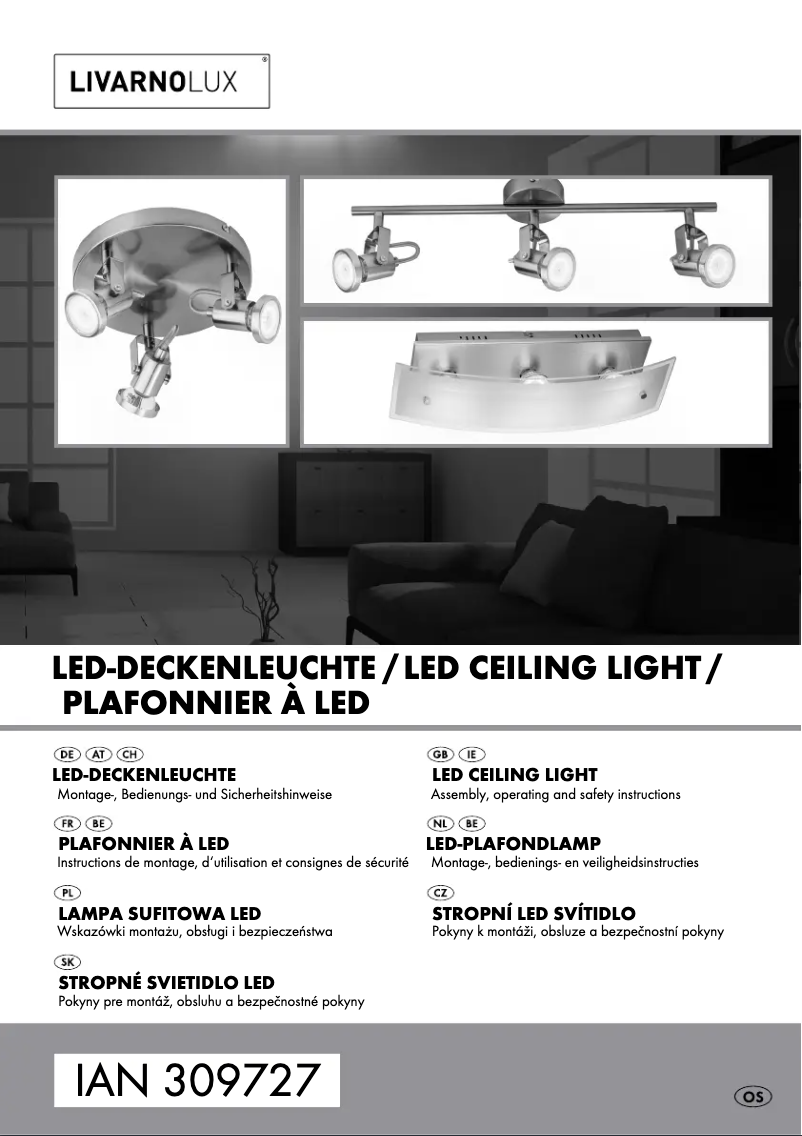 Imagen de la primera página del manual del dispositivo IAN 270132