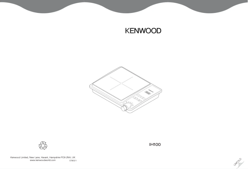 Página 1 del manual Manual de usuario Kenwood IH100