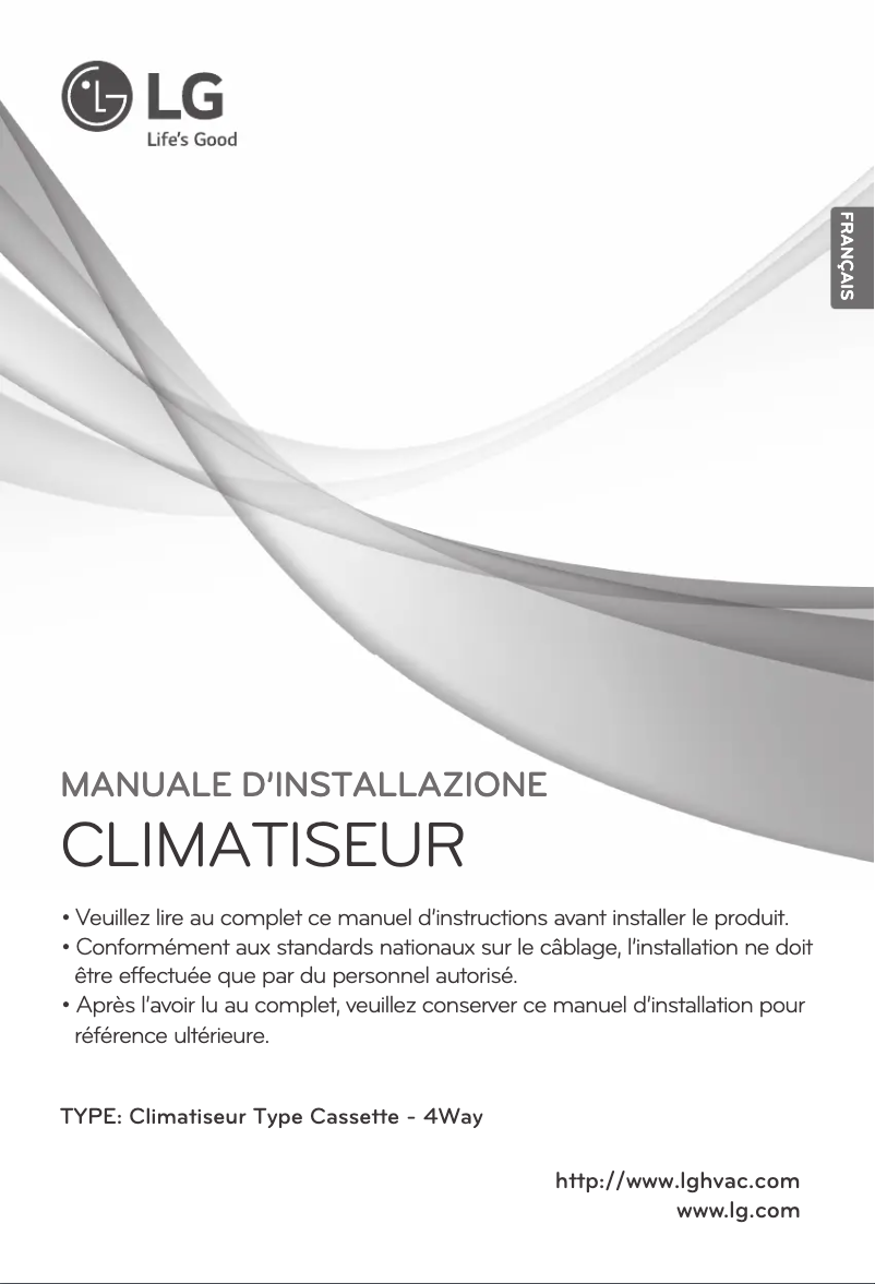 Página 1 del manual Manual de usuario LG ARNU053TRC4