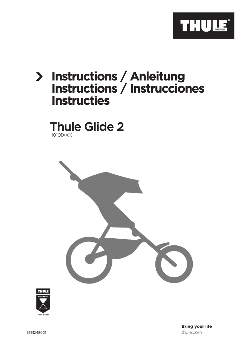Página 1 del manual Manual de usuario Thule Glide 2