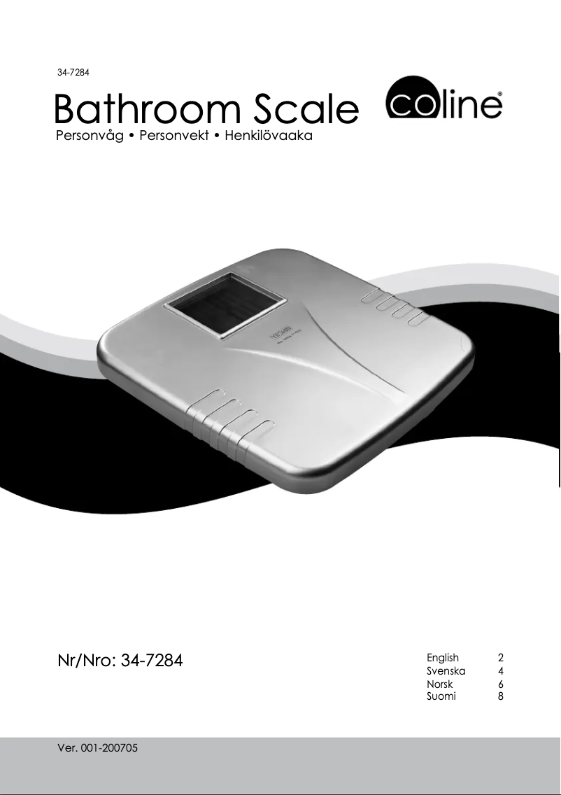 Imagen de la primera página del manual del dispositivo 34-7284