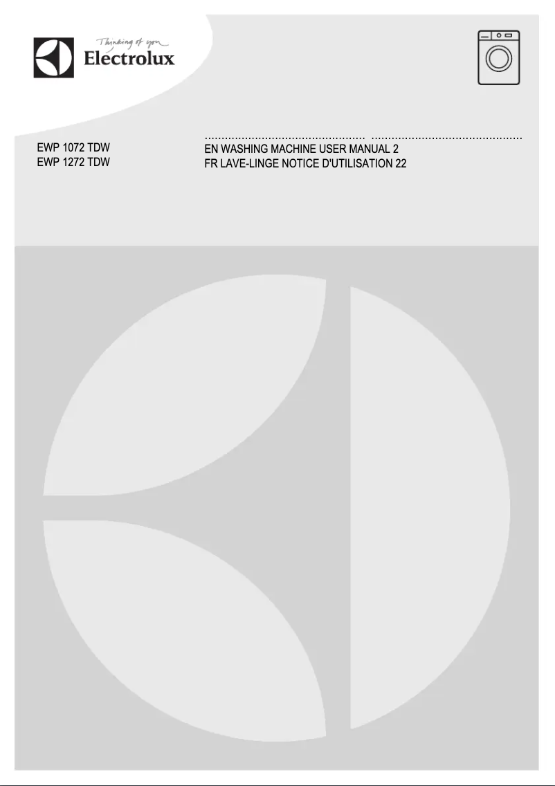 Imagen de la primera página del manual del dispositivo EWP 1072 TDW