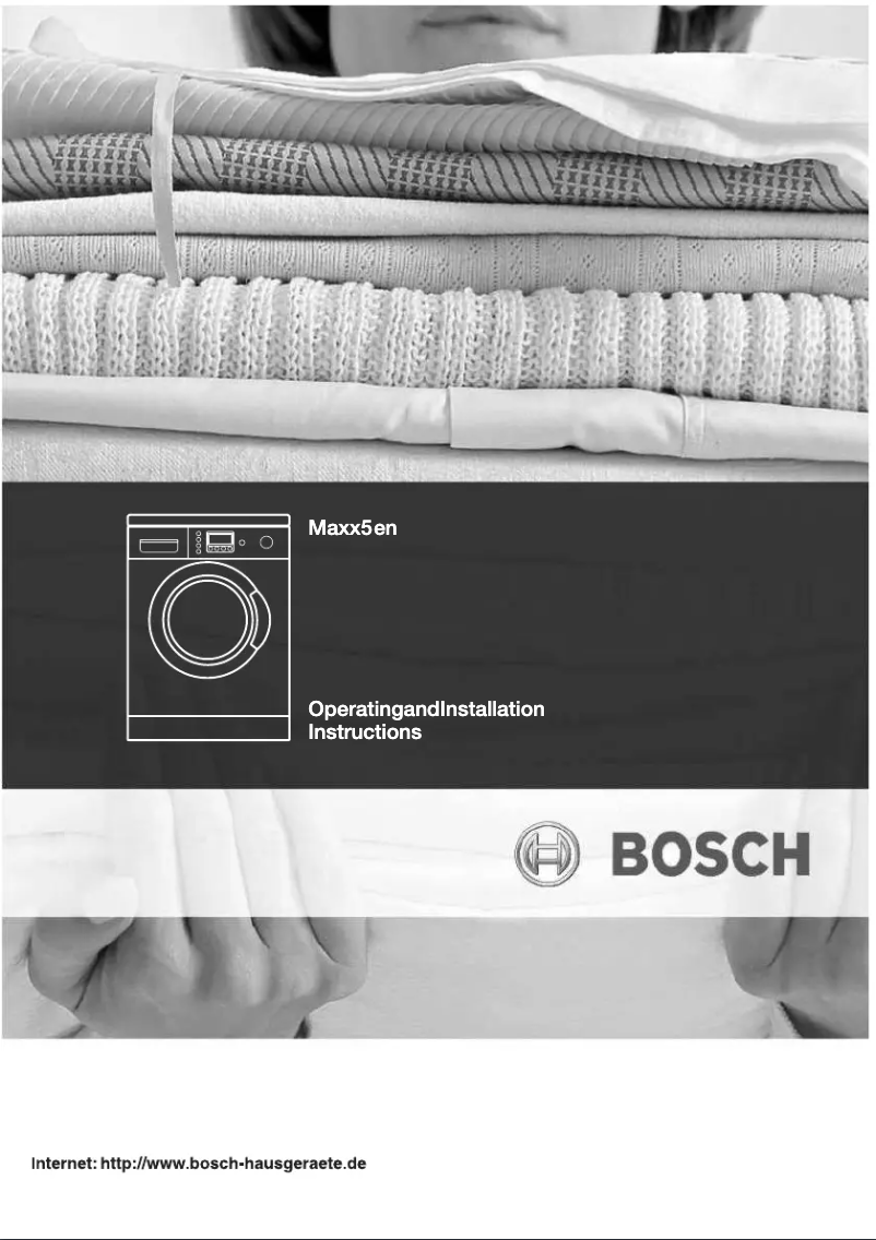 Página 1 del manual Manual de usuario Bosch WVD24520