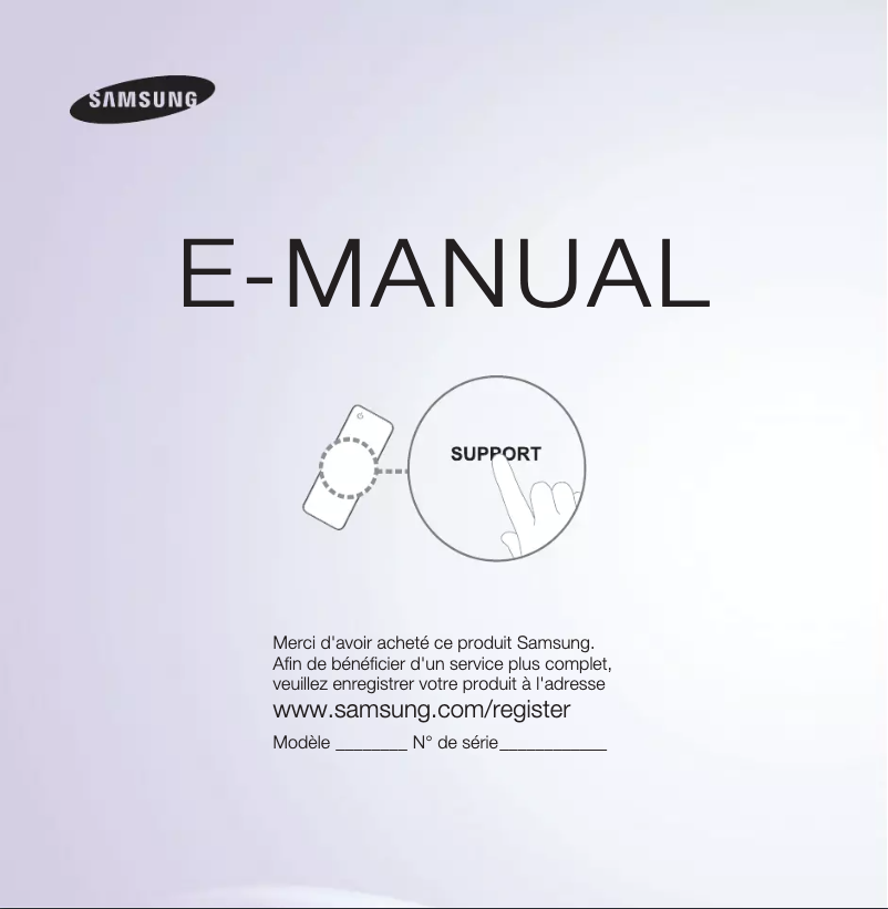 Página 1 del manual Manual de usuario Samsung UA46ES5600W