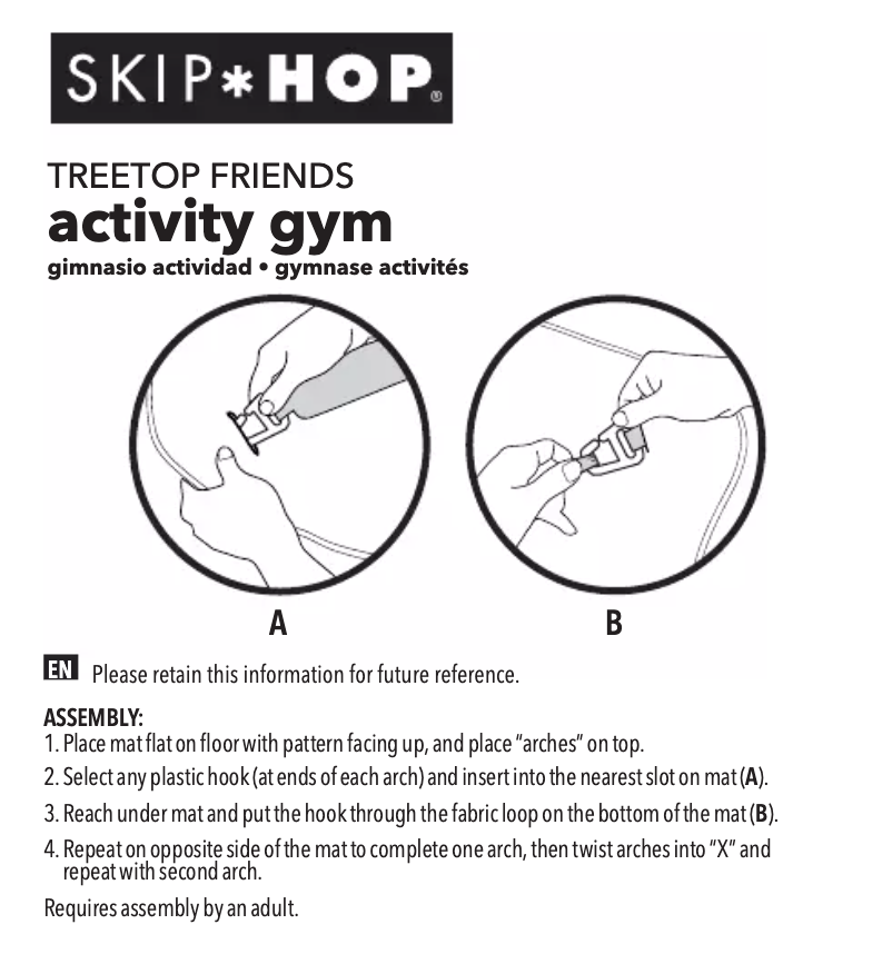 Página 1 del manual Manual de usuario Skip Hop SH307275