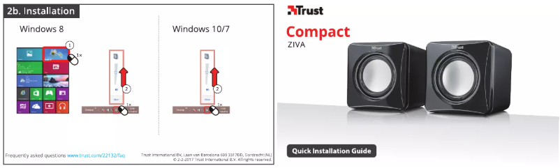 Imagen de la primera página del manual del dispositivo Compact Ziva