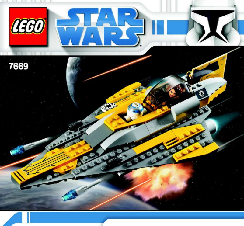 Imagen de la primera página del manual del dispositivo Star Wars 7669