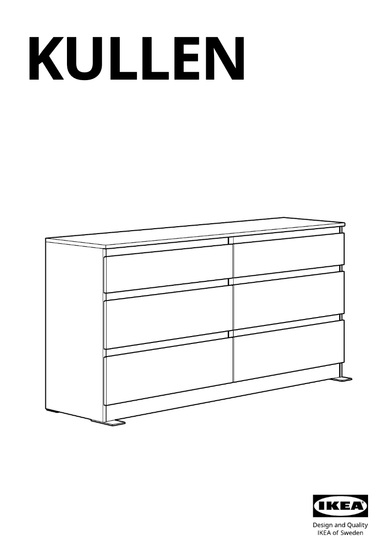 Página 1 del manual Manual de usuario Ikea KULLEN 105.838.94