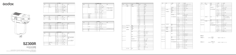 Página 1 del manual Manual de usuario Godox SZ300R