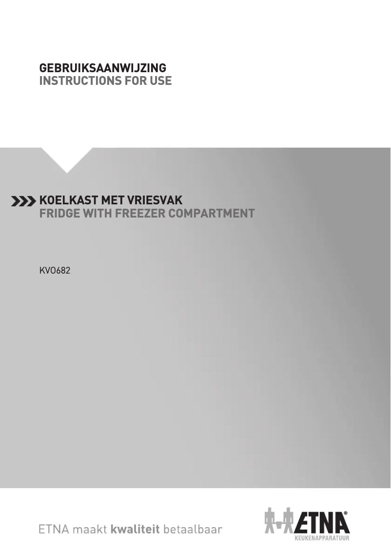 Página 1 del manual Manual de usuario Etna KVO682