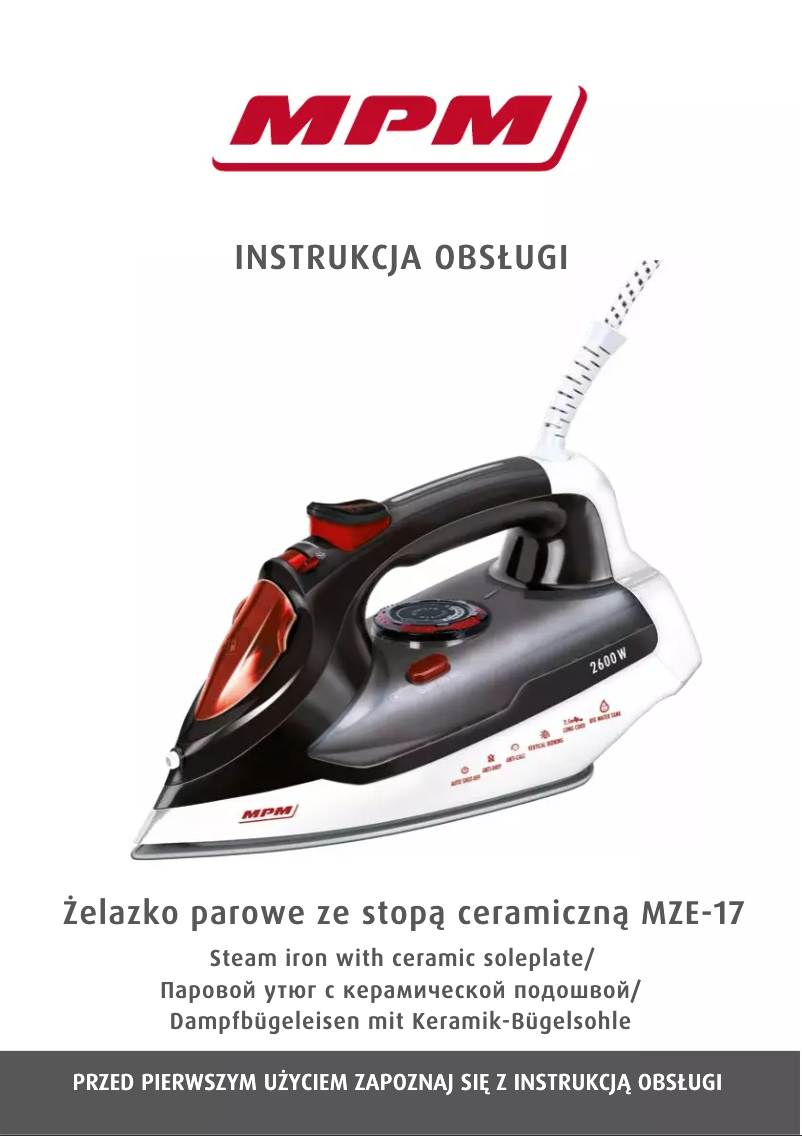 Página nº 1 - Manual de usuario MPM MZE-17