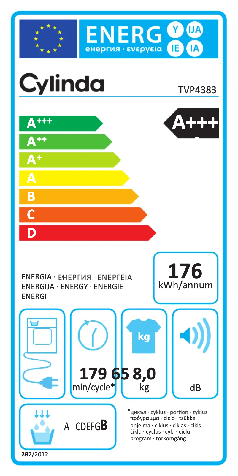 Imagen de la primera página del manual del dispositivo TVP4383