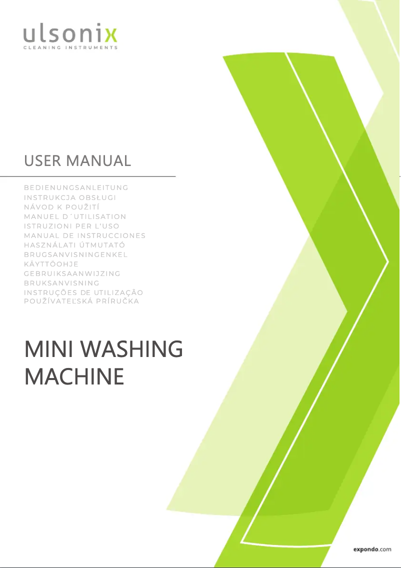 Página 1 del manual Manual de usuario Ulsonix LCLEAN MINI M