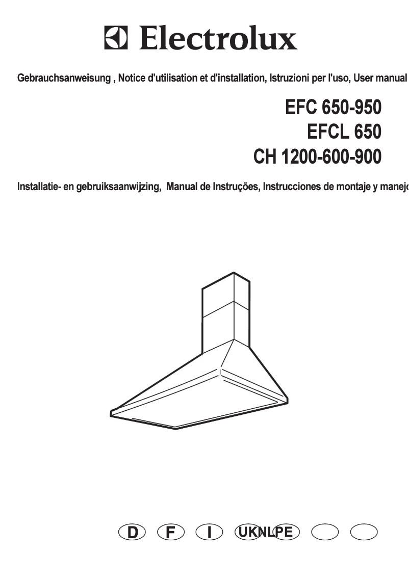 Imagen de la primera página del manual del dispositivo EFC650