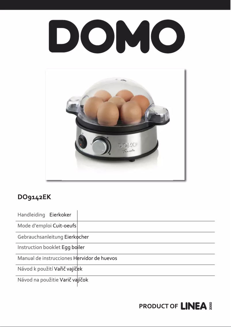 Imagen de la primera página del manual del dispositivo DO9142EK