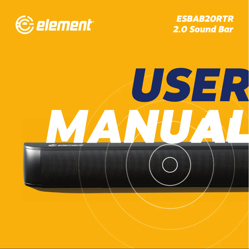 Imagen de la primera página del manual del dispositivo ESBAB20RTR