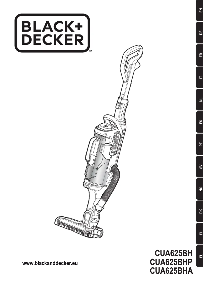 Imagen de la primera página del manual del dispositivo CUA625BHP