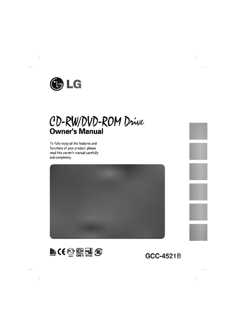 Página nº 1 - Manual de usuario LG GCC-4521B