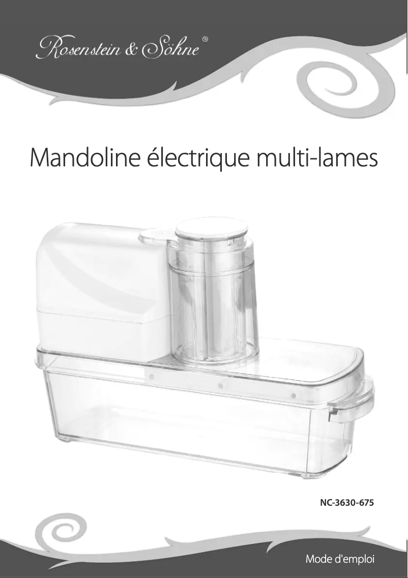 Página 1 del manual Manual de usuario Rosenstein & Söhne NC-3630-675