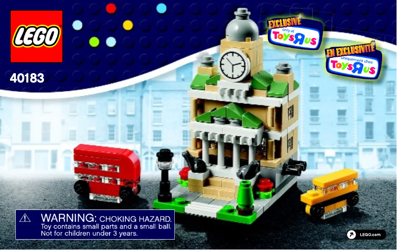 Página 1 del manual Manual de usuario Lego Bricktober 40183