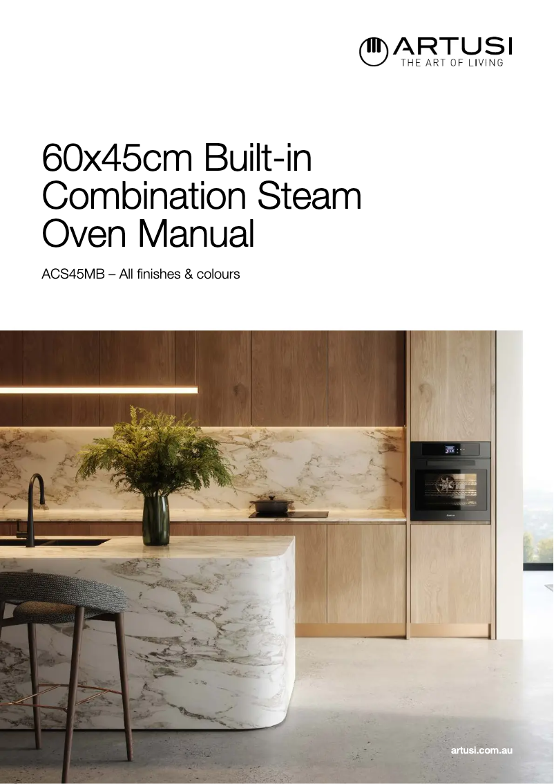 Imagen de la primera página del manual del dispositivo ACS45MB