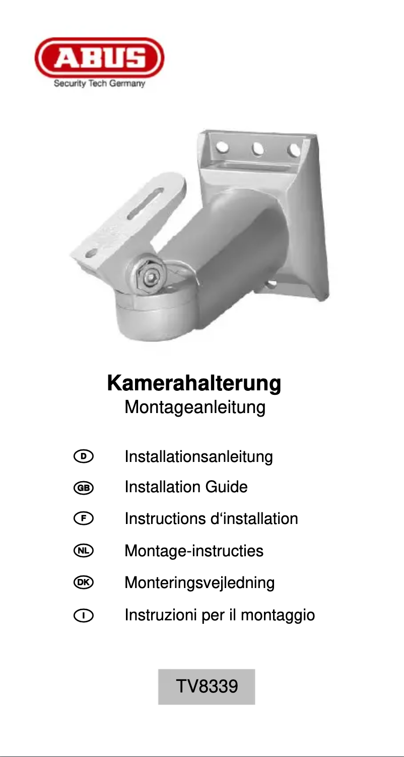Imagen de la primera página del manual del dispositivo TV8339