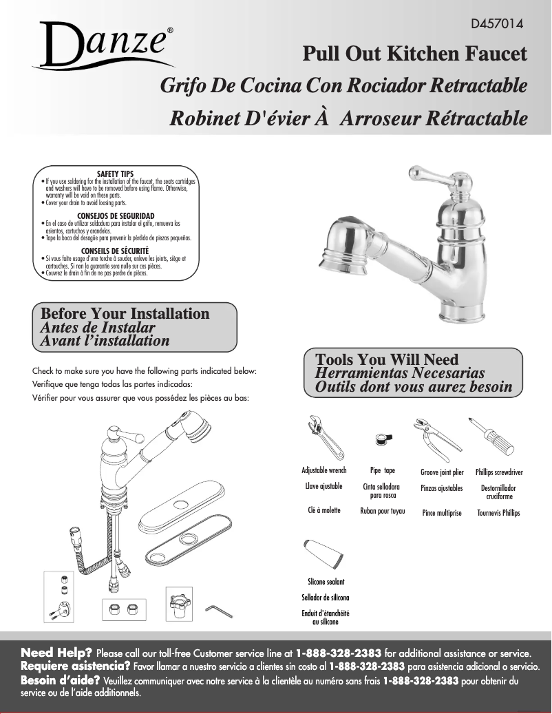 Imagen de la primera página del manual del dispositivo D457014