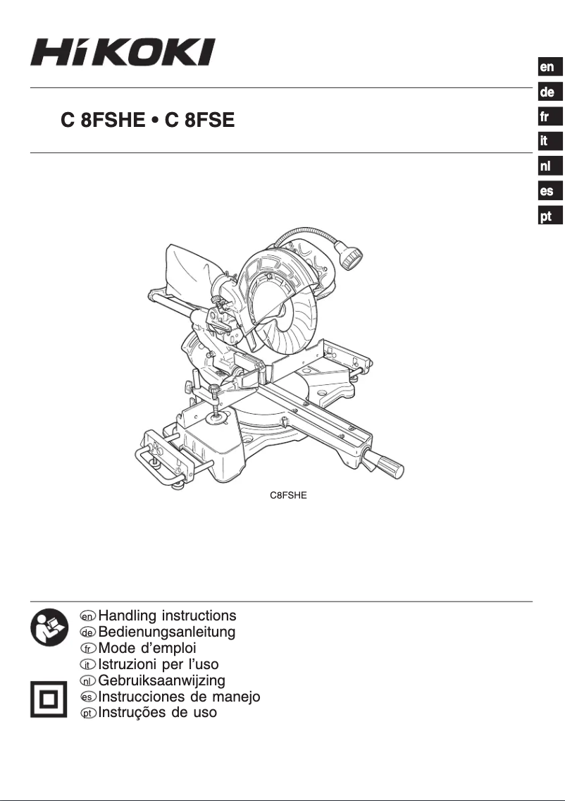 Imagen de la primera página del manual del dispositivo C8FSE