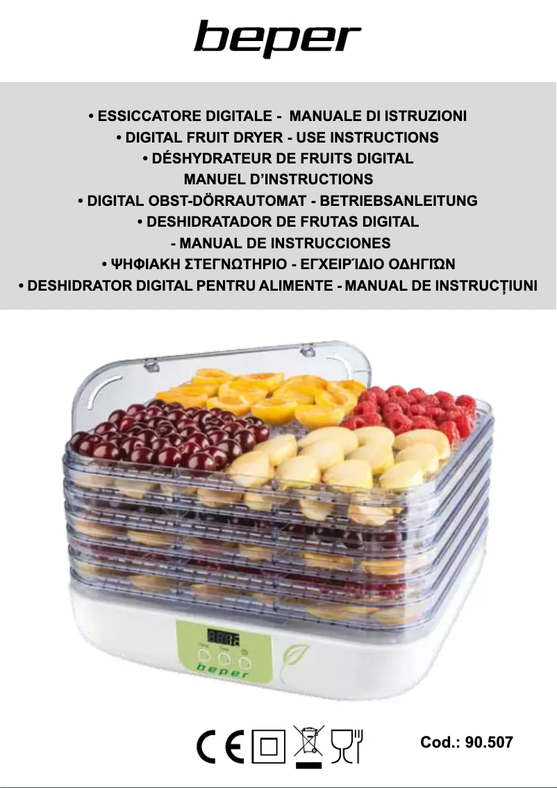 Página 1 del manual Manual de usuario Beper 90.507