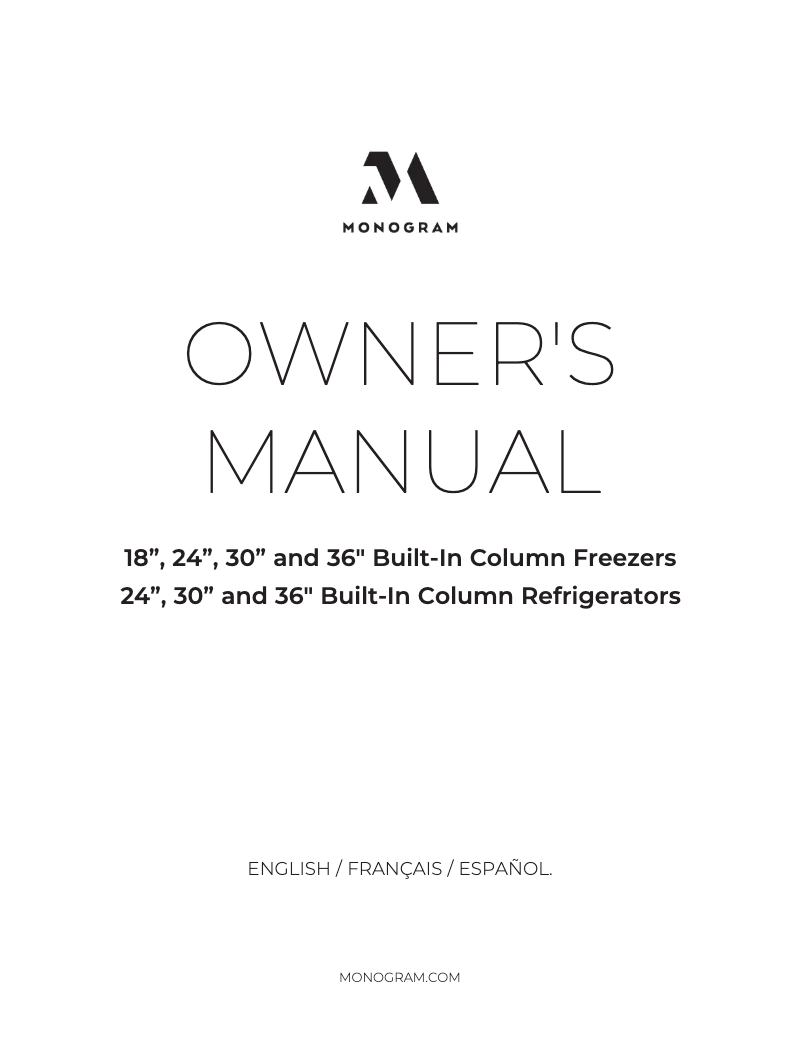 Imagen de la primera página del manual del dispositivo ZIR301NBRII