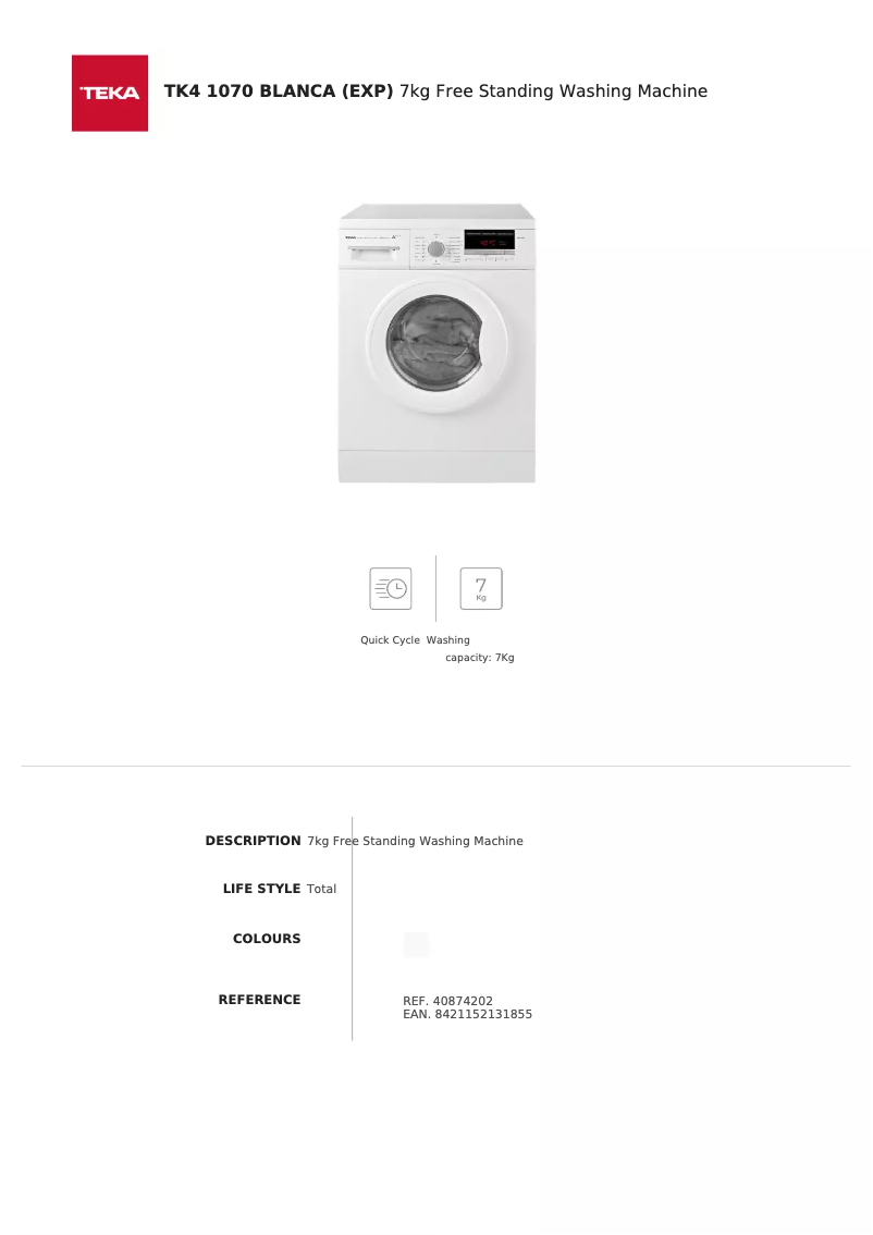 Imagen de la primera página del manual del dispositivo TK4 1070EXP