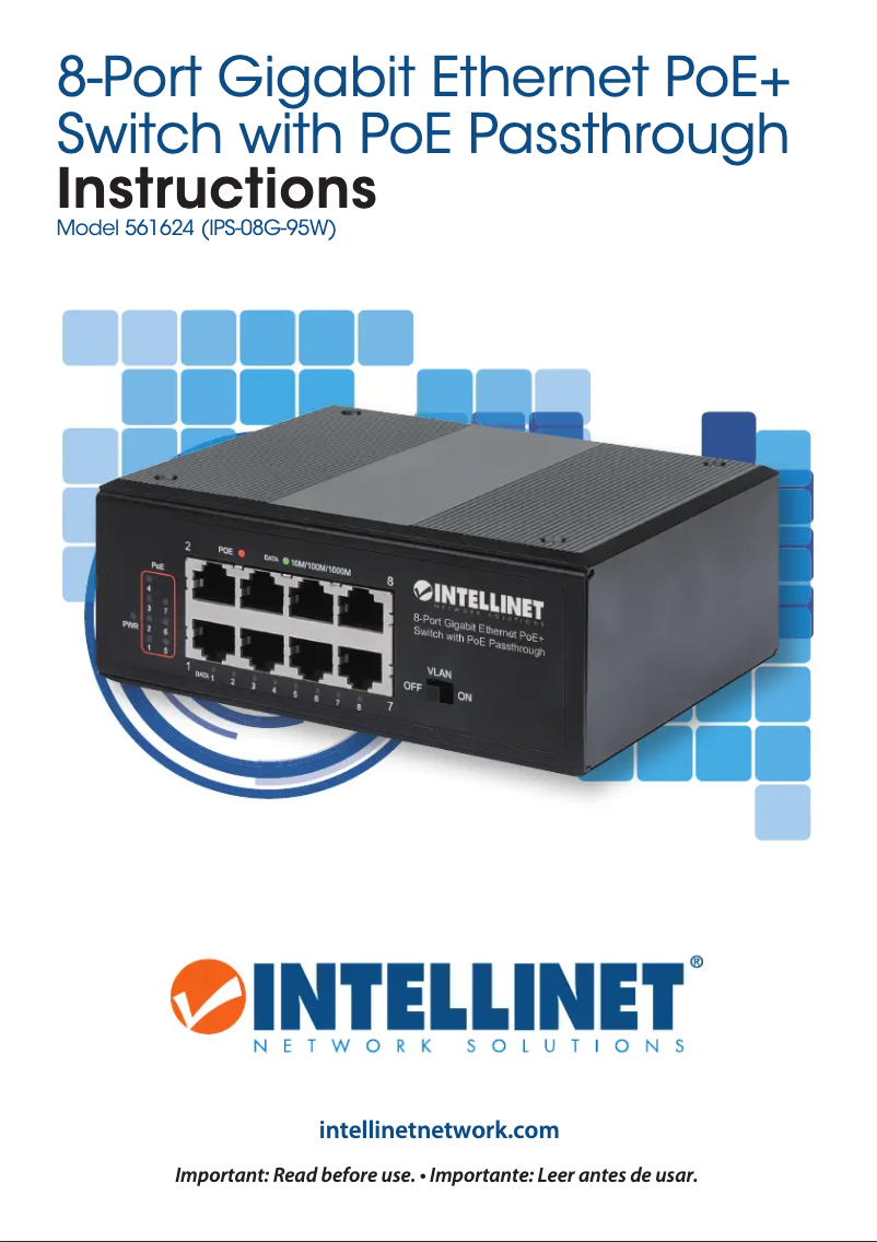 Imagen de la primera página del manual del dispositivo 561624