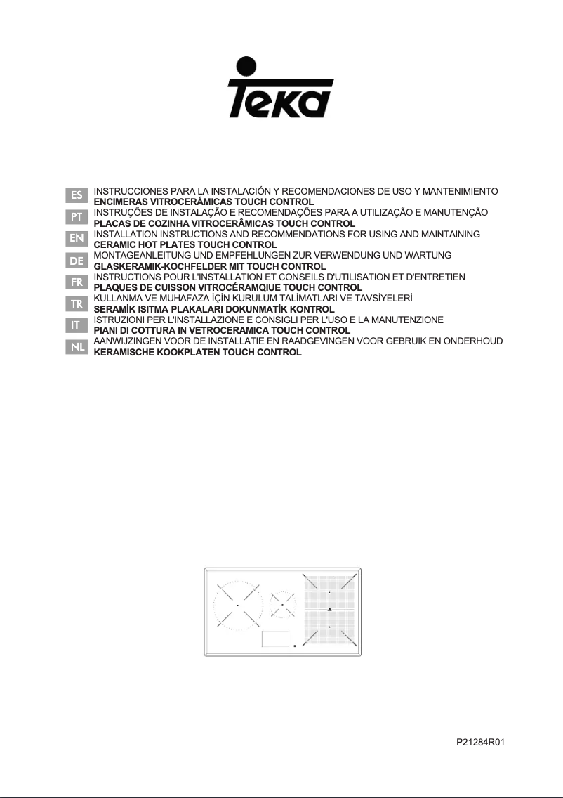 Imagen de la primera página del manual del dispositivo IRF 9480 TFT