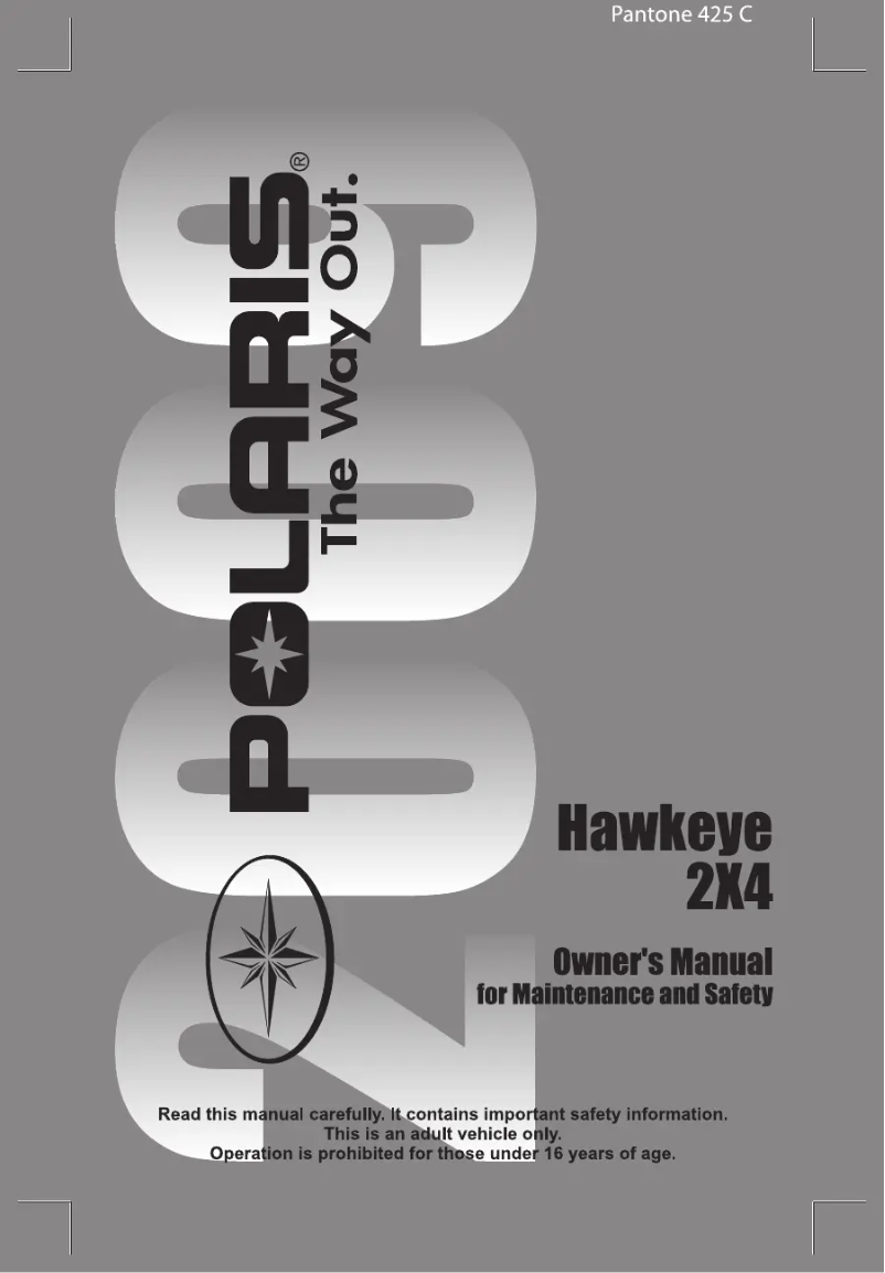 Imagen de la primera página del manual del dispositivo Hawkeye 2x4 (2009)