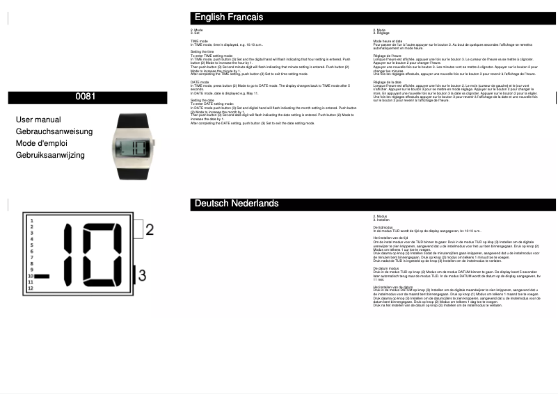 Página 1 del manual Manual de usuario Davis 0081