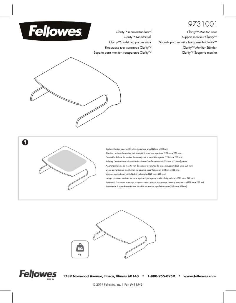 Imagen de la primera página del manual del dispositivo 9731401