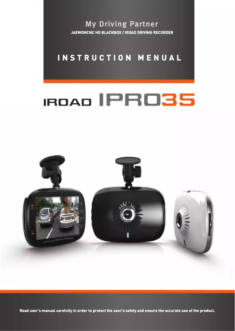 Imagen de la primera página del manual del dispositivo IPRO35