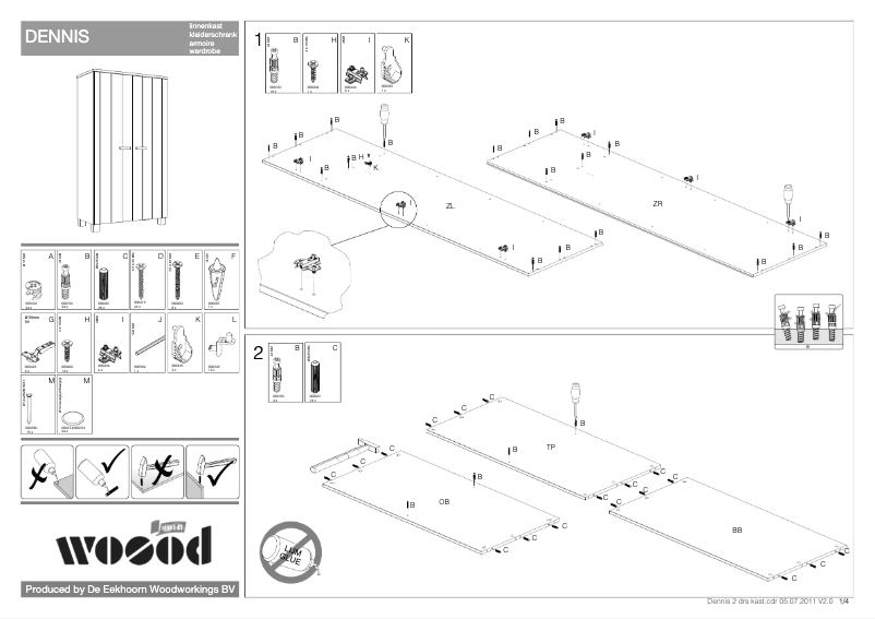 Imagen de la primera página del manual del dispositivo Dennis